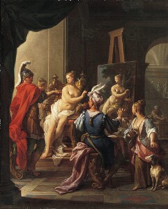 Apelles Painting Campaspe