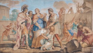 Dido Shows Aeneas Her Plans for Carthage