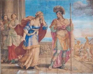 Dido Accosts the Departing Aeneas