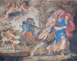 Dido and Aeneas Seek Shelter from the Storm