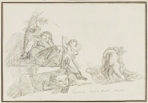 Study After Italian Artist: Allegory of Fortitude (from the Palazzo Capodimonte)