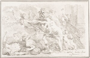 Study After Peter Paul Rubens: Mars and the Horrors of War (from the Pitti Palace)