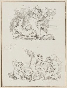 Study after Agostino Carracci: Triumph of Venus (from the Palazzo Ducale)