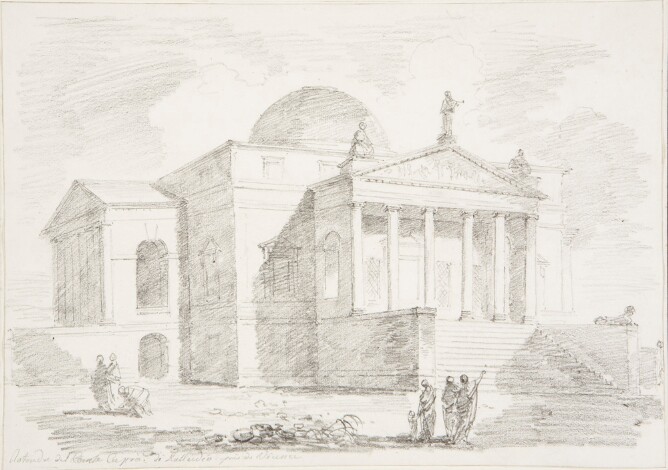 Study After Andrea Palladio: Villa Rotunda