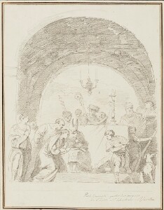 Study after Paolo Veronese: Presentation at the Temple (from the San Sebastiano)