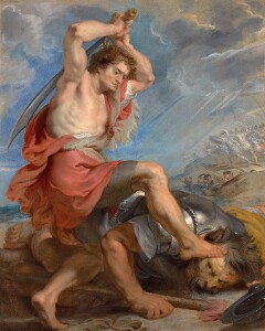 David Slaying Goliath