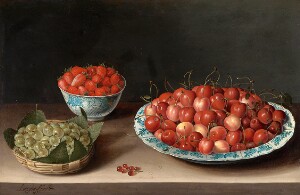 Still Life with Cherries, Strawberries and Gooseberries