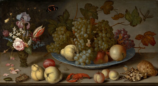 Still Life with Fruits and Flowers