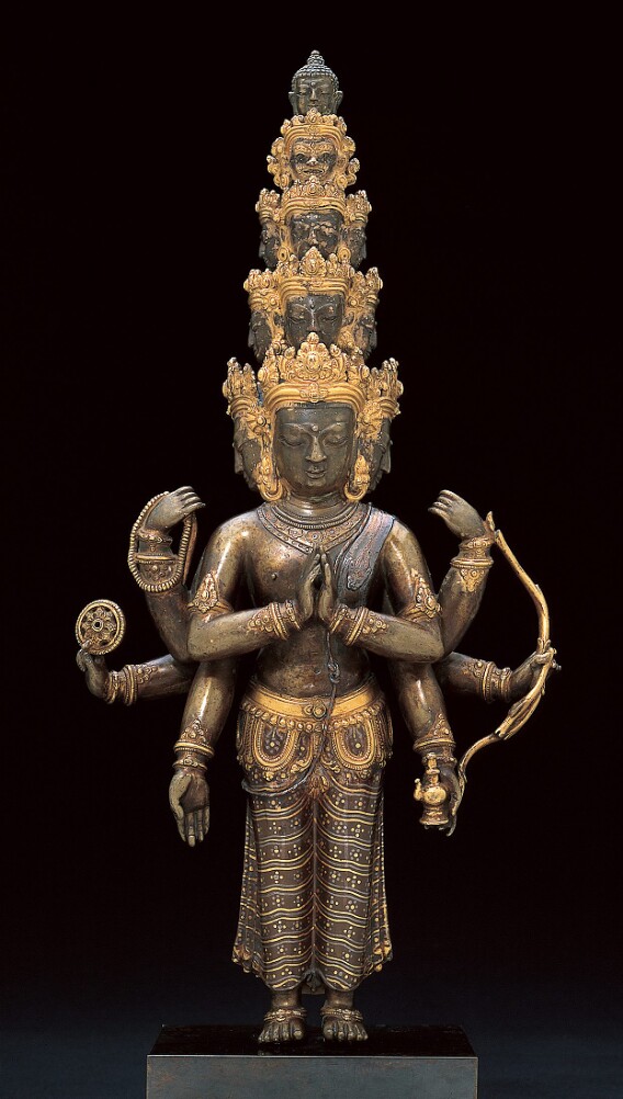 Bodhisattva Avalokiteshvara with Eleven Heads