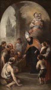 Saint Thomas of Villanueva Giving Alms to the Poor