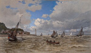 Mouth of the Seine at Honfleur