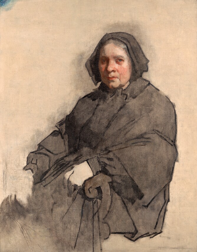 Old Woman Seated