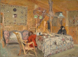 The Pitch Pine Room (formerly Denise Natanson and Marcelle Aron in the Summer House at Villerville, Normandy)