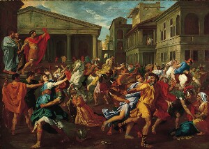 The Abduction of the Sabine Women (after Nicolas Poussin)