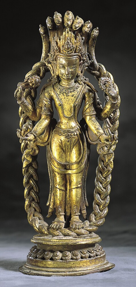 Vishnu with Serpents