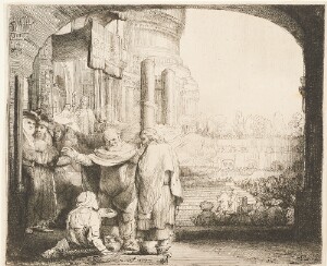 Peter and John Healing the Cripple at the Gate of the Temple