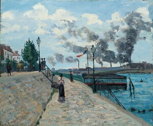 The Seine at Charenton (formerly Daybreak)