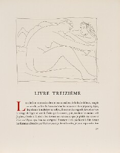 Les Metamorphoses by Ovid, 1931, Lausanne: Two Nude Women