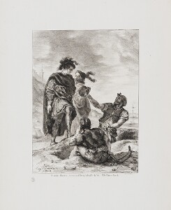 Hamlet: Hamlet and Horatio with the Grave Diggers