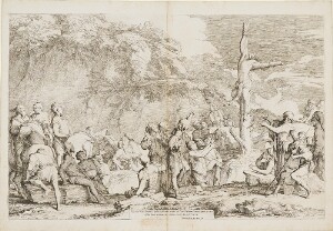 The Works of Salvator Rosa: The Crucifixion of Polycrates