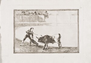 Tauromaquia: Pedro Romero Killing the Halted Bull (Pedro Romero Matando Á Toro Parado)