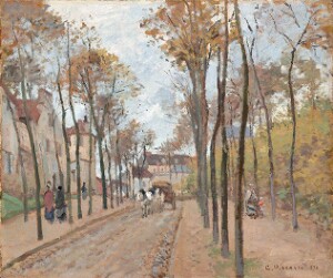 The Boulevard des Fossés, Pontoise