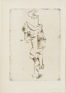 Mademoiselle Leonie, Plate 1 in "Saint Matorel" by Max Jacob