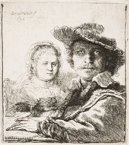 Self-Portrait with Saskia