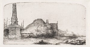 Landscape with an Obelisk