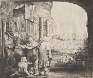 Peter and John Healing the Cripple at the Gate of the Temple