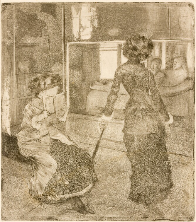 Mary Cassatt at the Louvre: The Etruscan Gallery