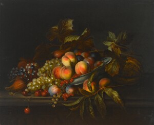 Still Life with Peaches