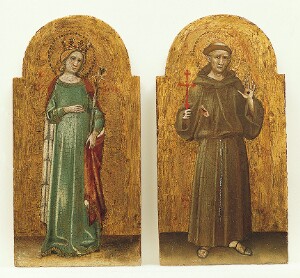 Coronation of the Virgin Altarpiece:  Saint Francis