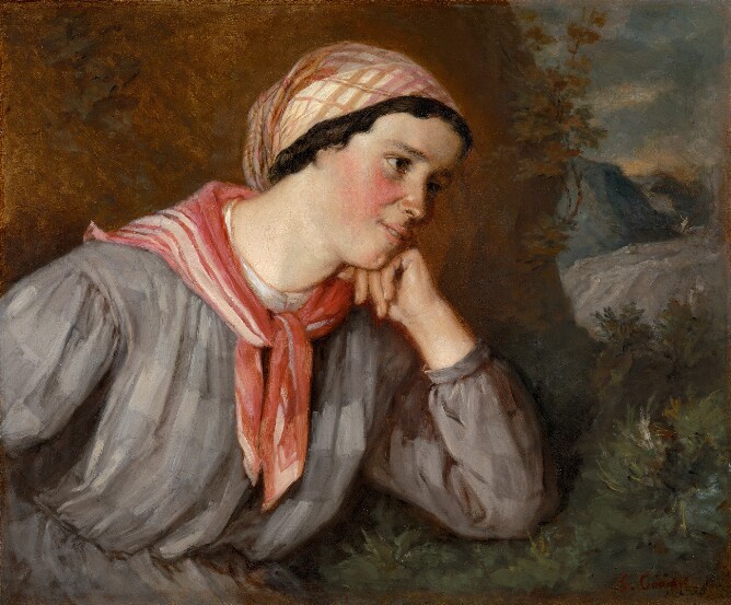 Peasant Girl with a Scarf