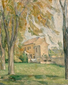 Farmhouse and Chestnut Trees at Jas de Bouffan