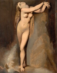 Angelica at the Rock (After Ingres)