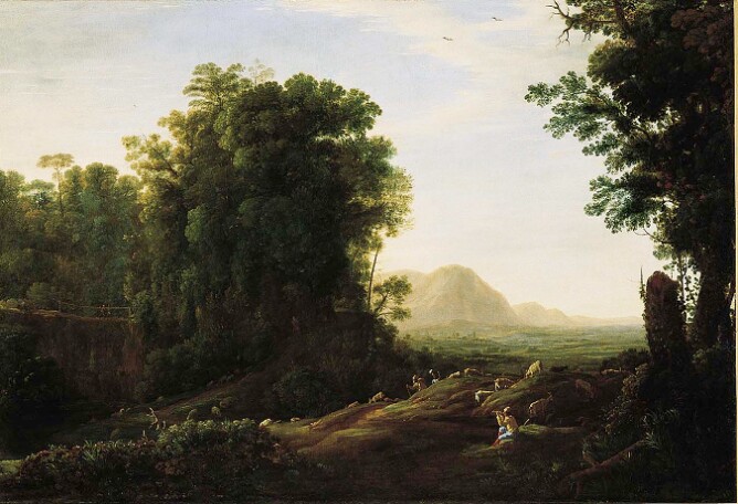 Landscape with a Piping Shepherd