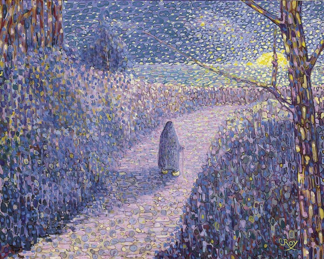 Figure in the Moonlight