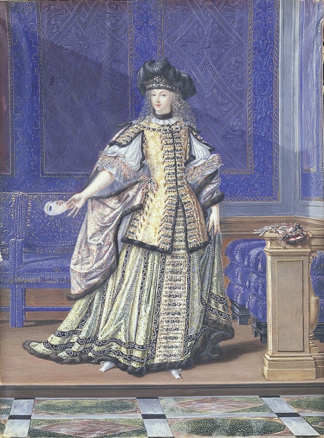 Mlle. de la Valliere in Costume