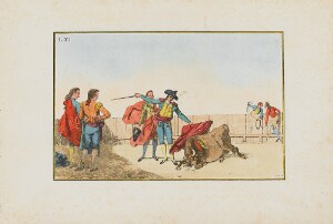 Collection of Principal Moves in a Bullfight: The Triumphant Matador