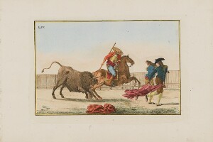 Collection of Principal Moves in a Bullfight: Spearing the Bull Crosswise