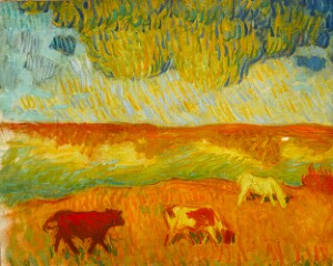 Landscape with Cows