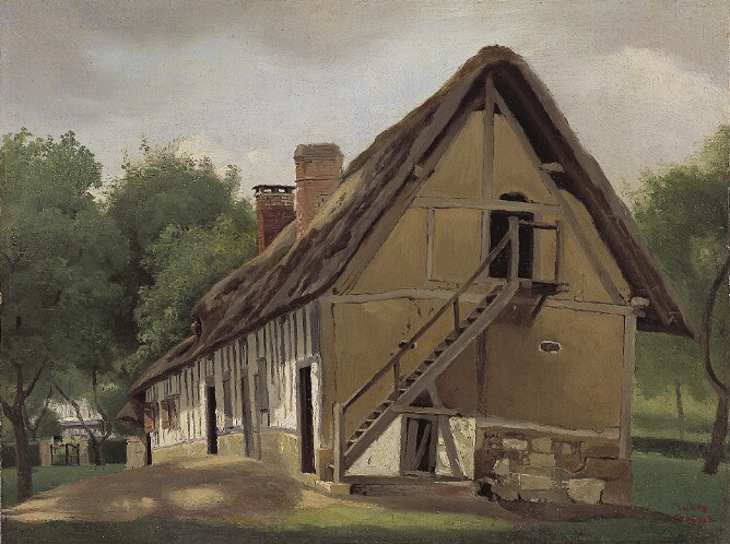 Farm Building at Bois-Guillaume, near Rouen