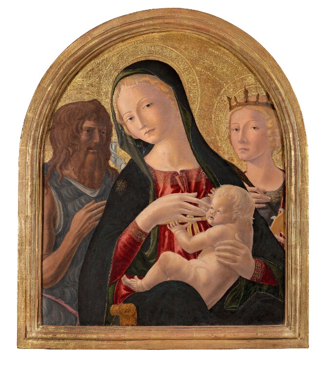 Madonna and Child with Saints John the Baptist and Catherine of Alexandria