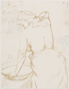 Elles:  Woman Washing