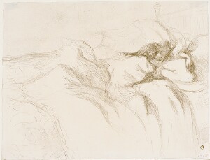 Elles:  Woman Reclining - Waking up