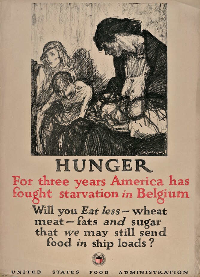 Hunger - for Three Years America Has Fought Starvation in Belgium - Will You Eat Less ...
