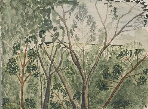 Landscape with Trees