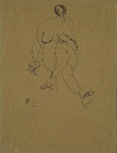 Seated Female Nude