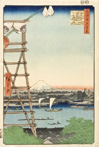 Ekōin Temple and Moto-Yanagibashi Bridge, Ryōgoku